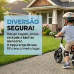 Bicicleta de Equilíbrio Infantil Rodas LED Patente Design - brinquedo infantil Kinderland Toys