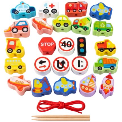 Labirinto Magnético Cidade e Trânsito Quebra Cabeça Infantil Montessori em - brinquedo infantil Kinderland Toys