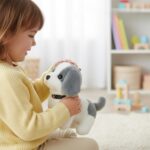 Kit Pet Care Cachorrinho Interativo com Maleta Modelo B - brinquedo infantil Kinderland Toys