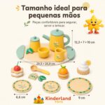 Brinquedos Educativos Cafeteira Infantil e Caixa Registradora Kit Cozinha Menina - brinquedo infantil Kinderland Toys