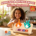 Brinquedo Educativo de Matemática para Crianças 2 a 7 Anos - brinquedo infantil Kinderland Toys